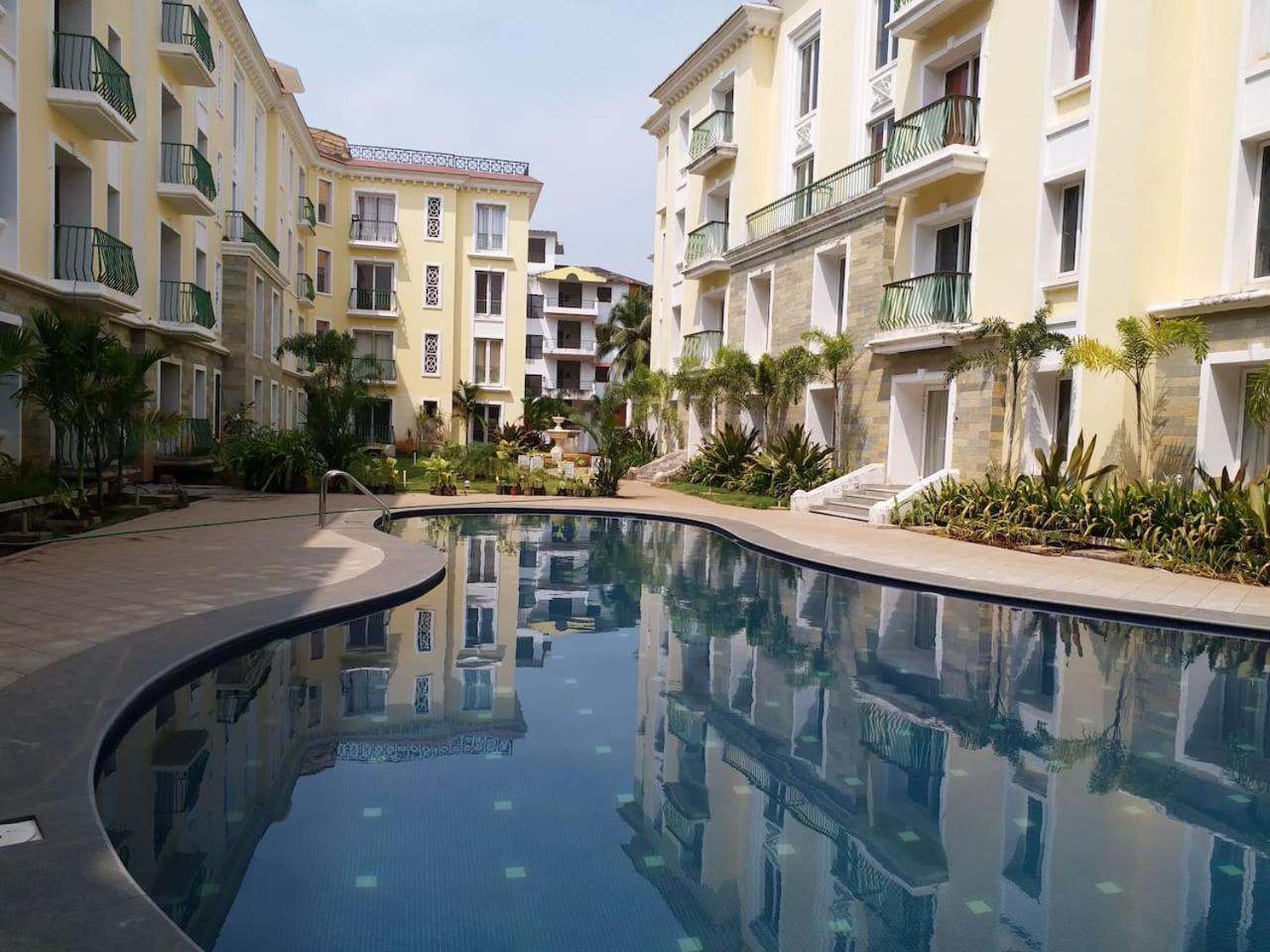 Areia De Goa, Comfort Stay Apartment Near Baga Beach Exteriér fotografie